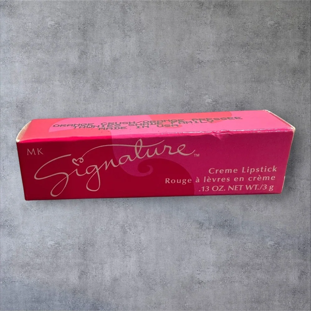 Mary Kay MK Signature Creme Lipstick Orange Crush 2315/231500 Tawnies 0.13oz New